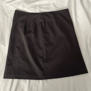 Vintage Black Pencil Mini Skirt
